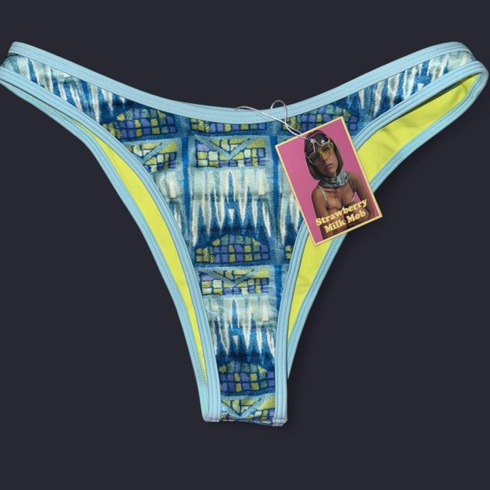 Strawberry Milk Mob Bikini Bottom